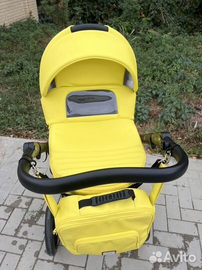 Коляска 2 в 1 adamex luciano Delux