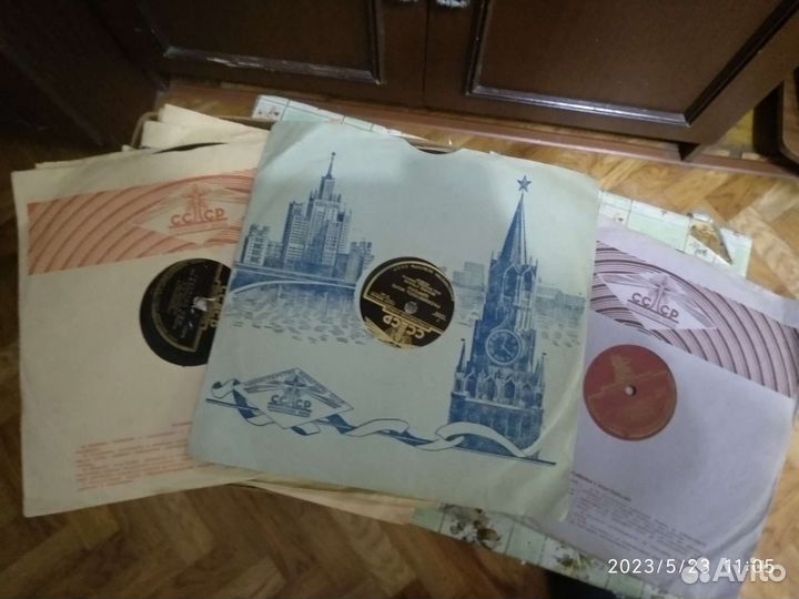 Пластинки от патефона