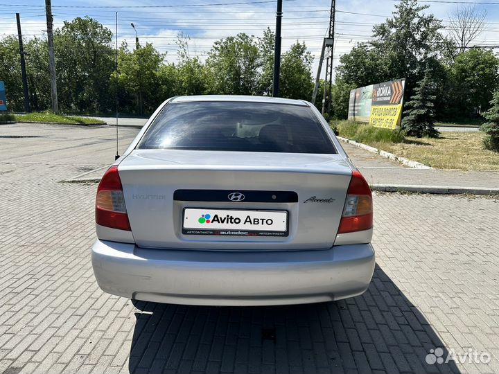 Hyundai Accent 1.5 МТ, 2006, 199 500 км