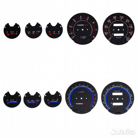 Шкала Ваз 2106 в стиле Весты и Приоры 2