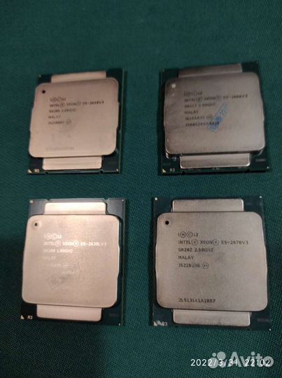 Процессор Intel Xeon e5 2678v3, 2666v3, 2640/30v3