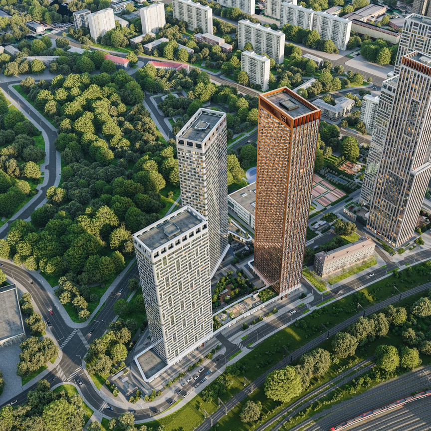 3-к. квартира, 87,7 м², 26/49 эт.