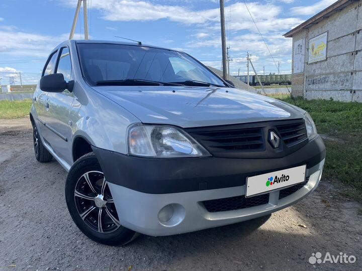 Renault Logan 1.4 МТ, 2007, 190 000 км