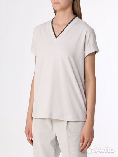 Футболка хлопковая Brunello Cucinelli