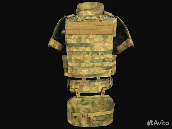 Бронежилет штурмовой AR2.0 мох полный комплект