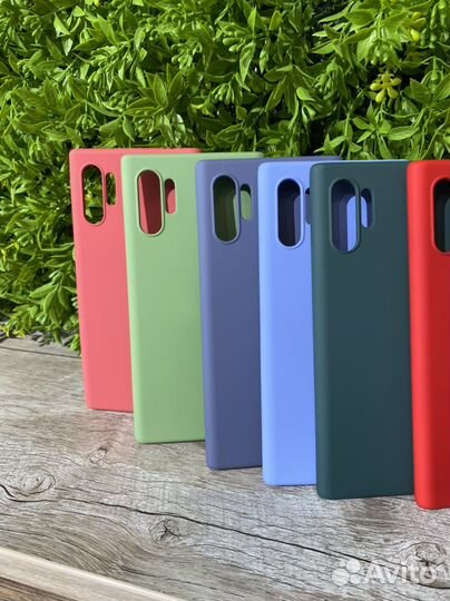 Чехол силиконовый Samsung Note 10 plus
