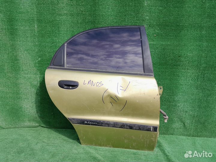 Дверь задняя правая daewoo lanos