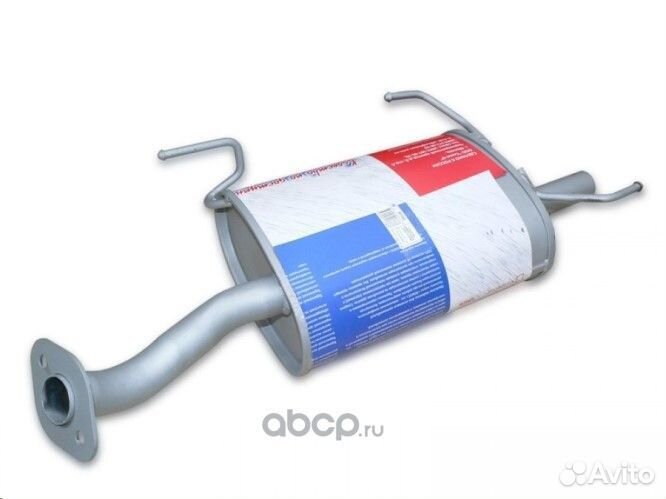 Глушитель на Nissan Almera