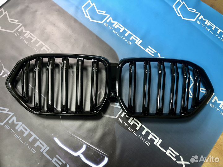 Решетка радиатора BMW X6 G06 M глянец
