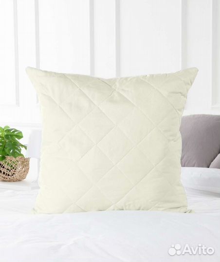 Подушка иск.лебяж.пух 70*70см новая