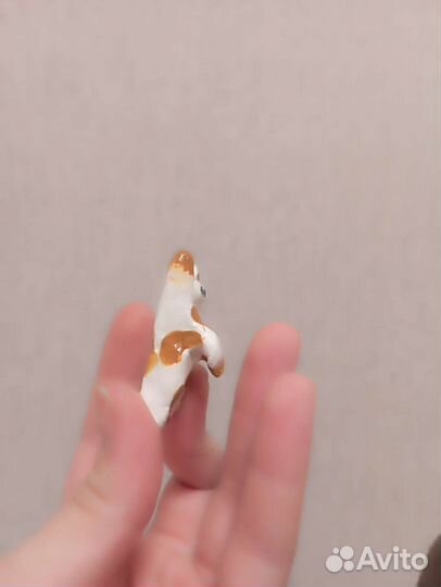 Котик на кружку из глины