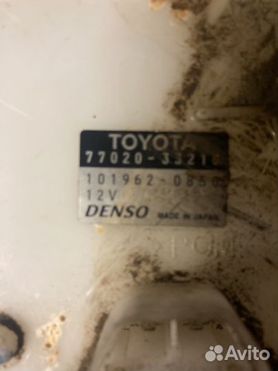 Насос топливный на toyota camry