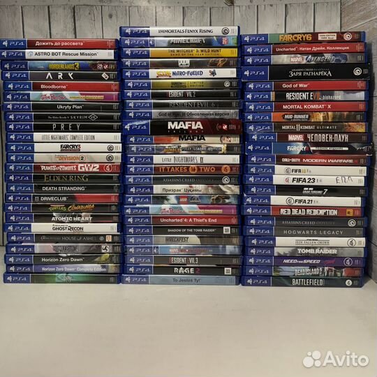 Игры на PS4 бу