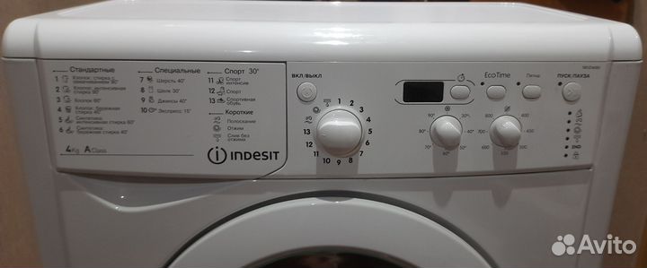 Стиральная машина Indesit 4085 iwud 4 кг