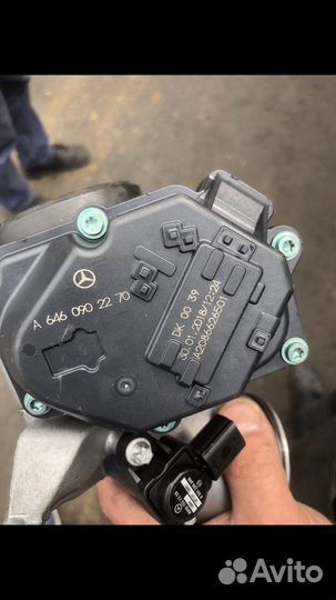 Дросельная заслонка мерседес спринтер классик 909