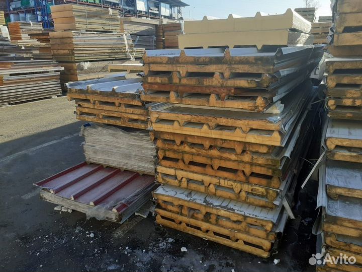 Сэндвич панели 20000 м2 в наличии