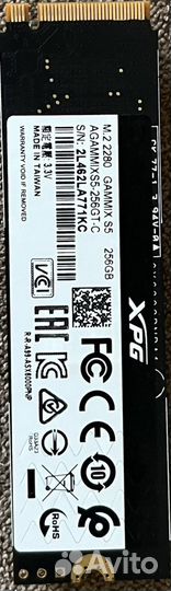 SSD M2 xpg gammix s5 256gb