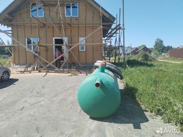 Септик 1,5 куба для дома