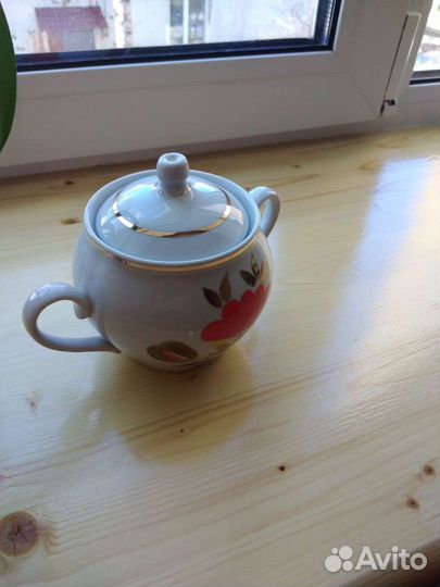 Сахарница полонский фарфор