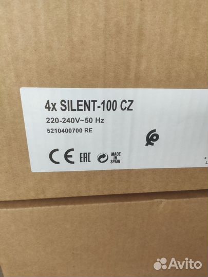 Вентилятор вытяжной Soler & Palau silent-100 CZ