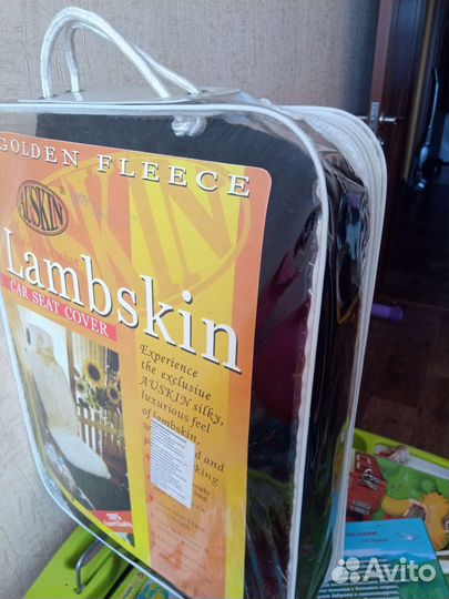 Натуральная накидка для автокресел