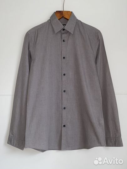 Новая рубашка H&M Easy Iron Slim Fit L