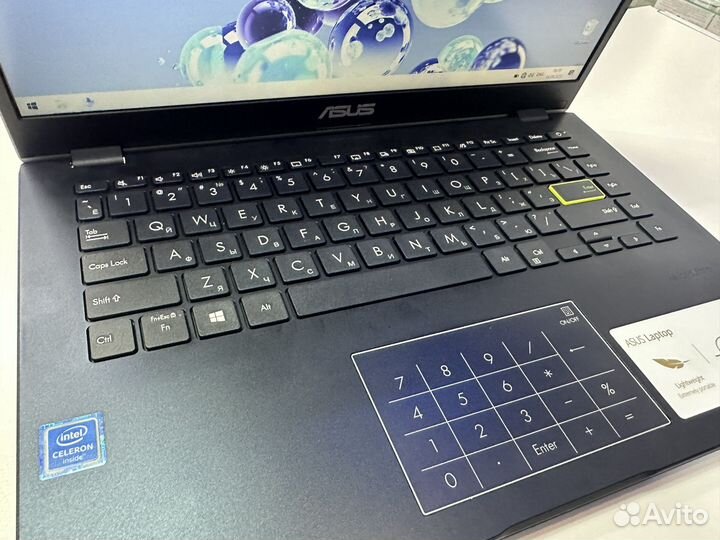 Ноуьбук Asus E410M/Celeron 4020/4Gb/Ssd 128Gb