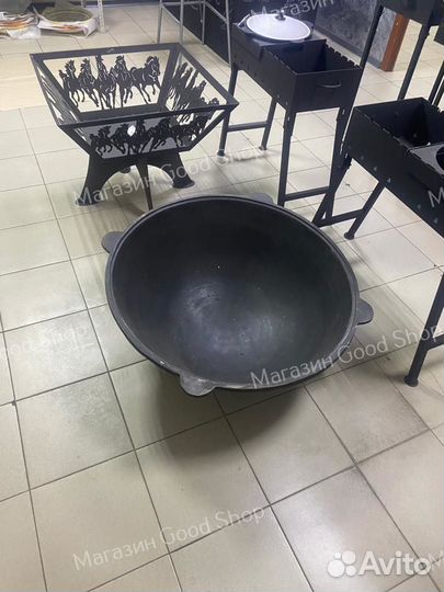 Казан чугунный 100 л