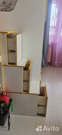 Детская мебель шкаф, кровать, стол, стеллаж