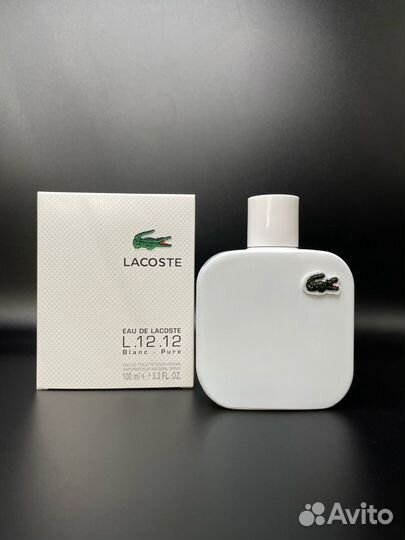 Lacoste Eau De Lacoste L.12.12 Blanc - Pure, 100 m