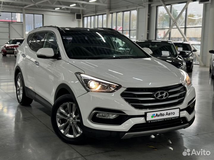 Hyundai Santa Fe 2.0 AT, 2016, 115 000 км