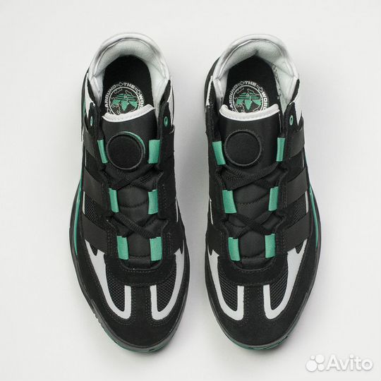 Кроссовки Adidas Niteball Wmns Black / Green new