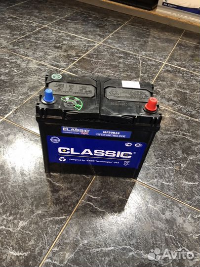Аккумуляторы Classic тонкие клеммы