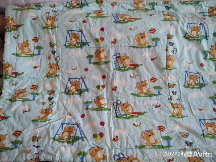 Детское одеяло в кроватку