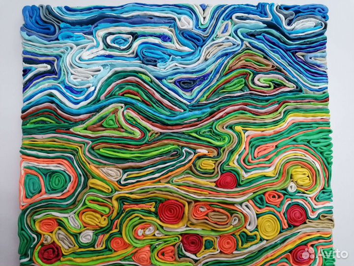 Картина из пластилина 