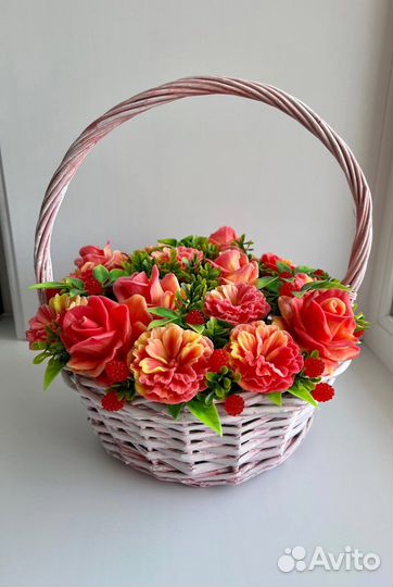 Мыло ручной работы букеты