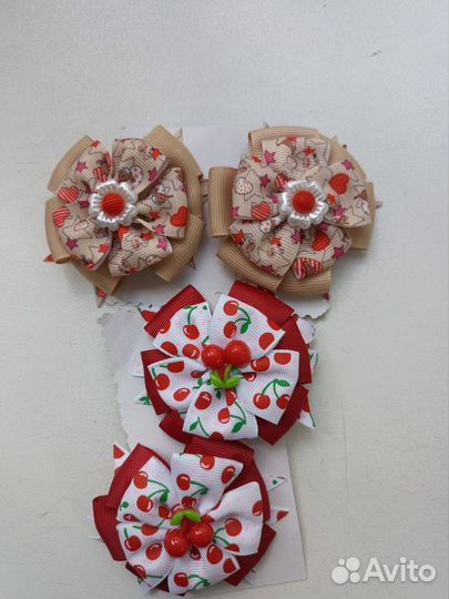 Бантики в садик ручная работа