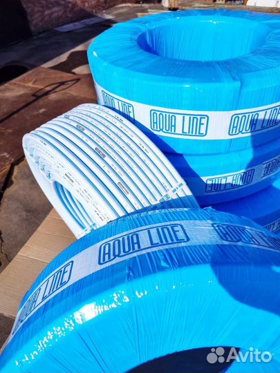 Труба для теплого пола Aqua Line PE-Xa 16x2 Evoh