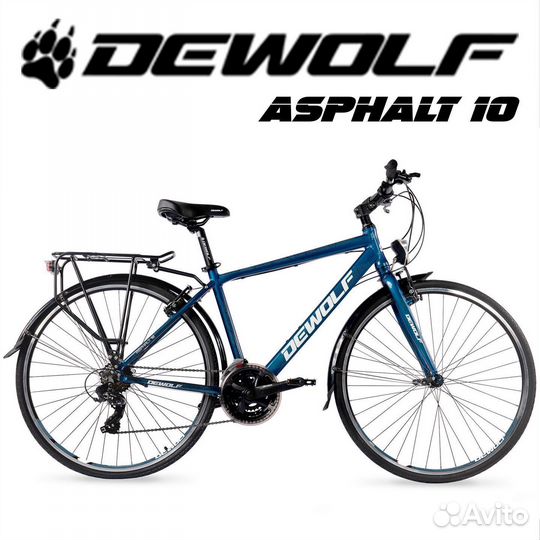 Велосипед DeWolf Asphalt 10, 28, 2022 (Рама: 20