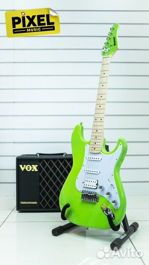 Электрогитара Kramer Focus VT211S Neon Green