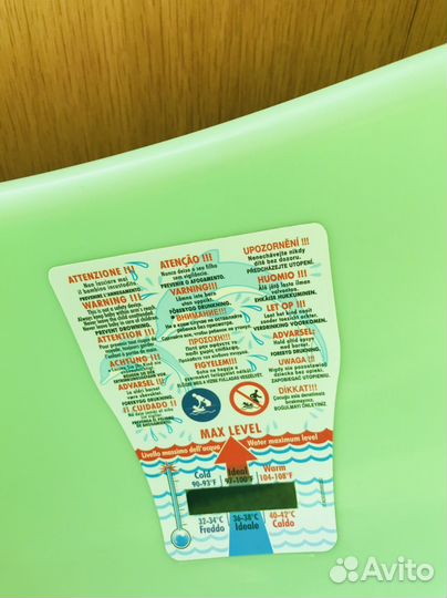 Детская ванночка BabyOK с матрасиком