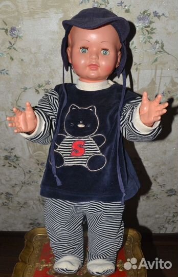 Винтажная кукла ГДР