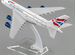 Металлическая модель самолёта British Airways