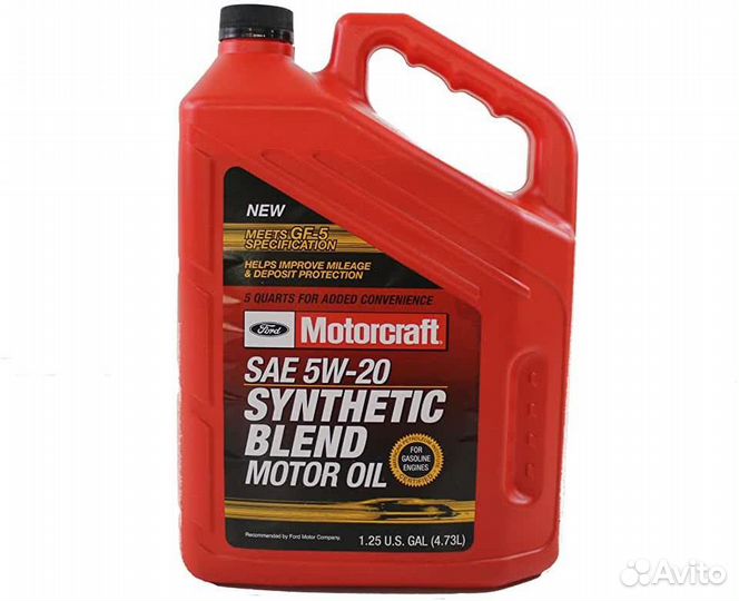 Ford Premium Synthetic Blend 5W20 SN, GF-5 Масл