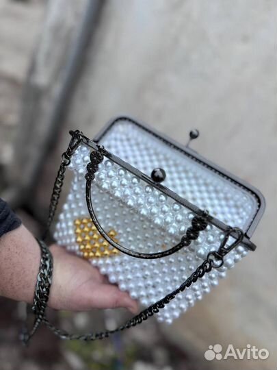 Сумка из бусин ручной работы