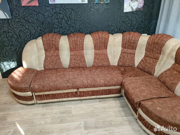 Угловой диван бу