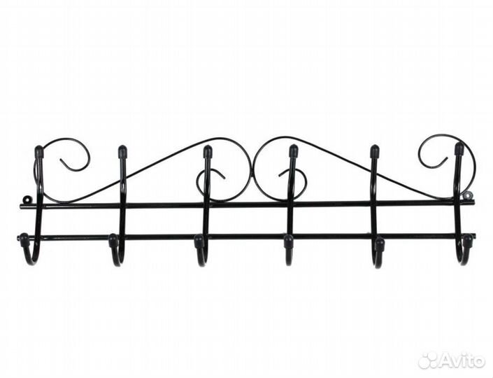 Вешалка настенная металлическая