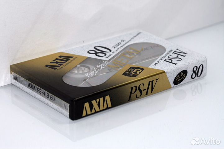 Аудиокассета axia PS-IV 80 japan market (6951)