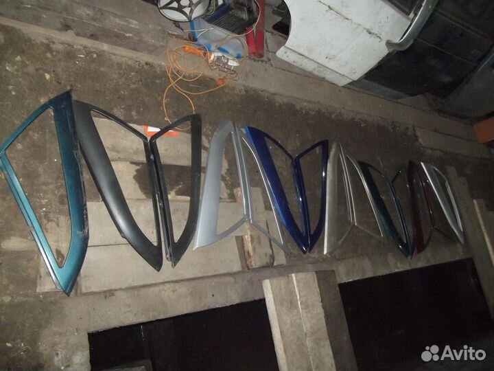 Ваз 2110 накладки зад форточек