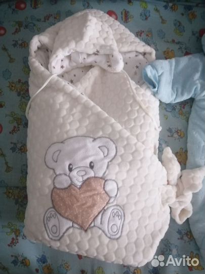 Конверт на выписку для мальчика и девочки зима